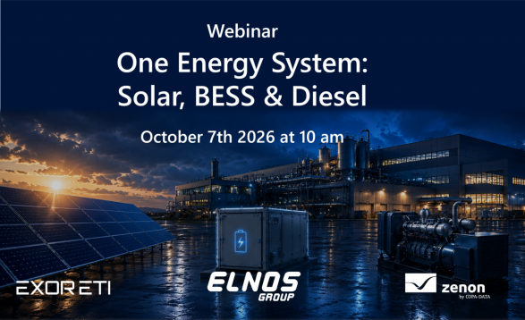 WEBINAR: One Energy System: Solar, BESS & Diesel - Industrial Energy Management with zenon Logic